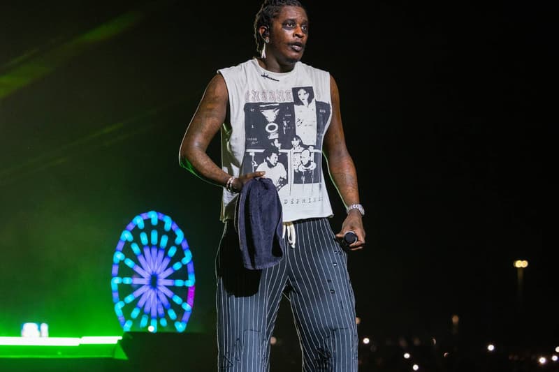 Young Thug《UY SCUTI》首周空降 Billboard 200 专辑榜第 6 位