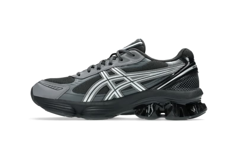 ASICS GEL-KINETIC FLUENT 最新配色「Graphite Grey/Pure Silver」鞋款正式登场