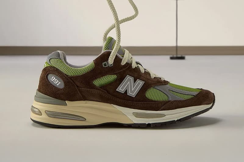 Daniëlle Cathari × New Balance 991v2「Reverse Matcha」全新联名鞋款率先曝光