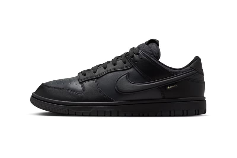 Nike 扩充全天候 Dunk Low GTX 阵容，带来「Black」配色鞋款