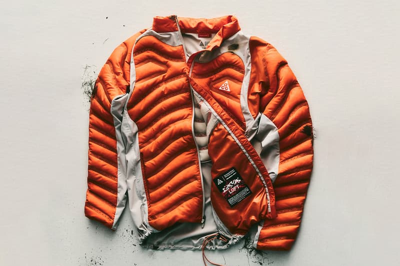 Nike ACG 推出 700 Fill Lava Loft Down Jacket，专为越野跑而设