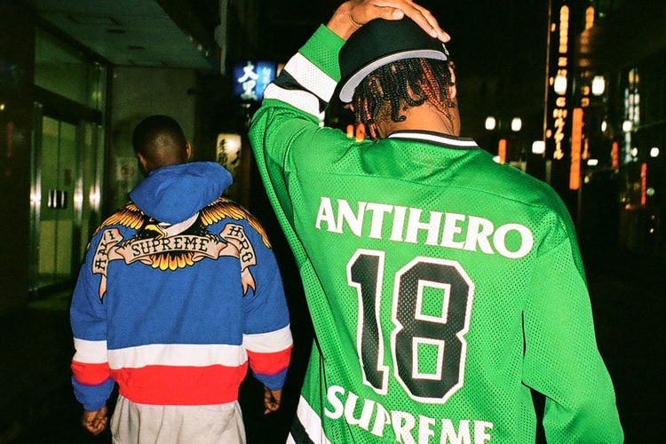Supreme 与 ANTIHERO® 携手推出 2025 年秋季联名系列型录 Lookbook