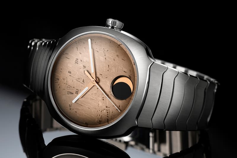 极简邂逅宇宙诗意：H. Moser Streamliner Perpetual Moon Concept Meteorite 陨石月相腕表