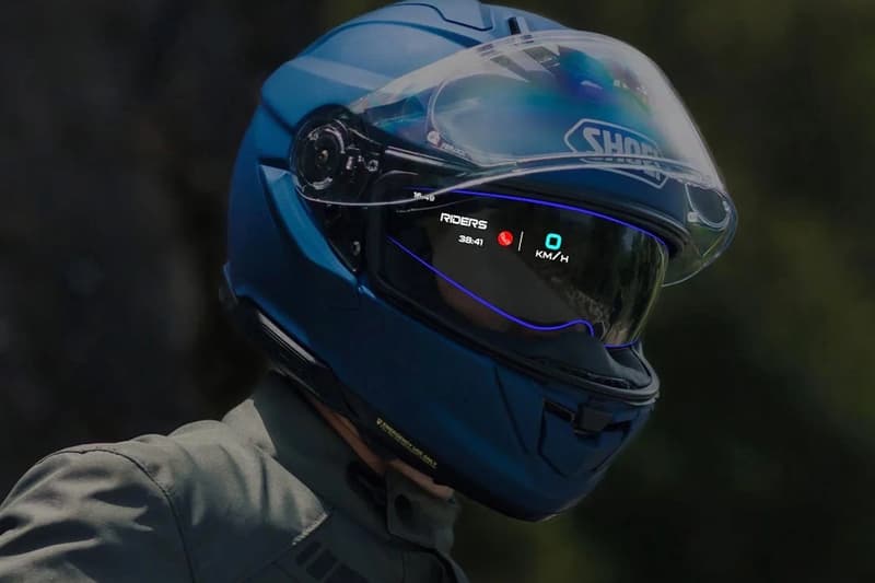 Shoei 联乘 EyeLights 推出 GT-Air 3 Smart，全球首款内置 AR 显示电单车头盔