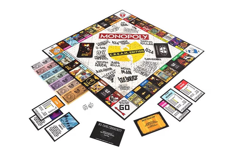 现金为王！全新《Monopoly: Wu-Tang Clan Edition》限量登场