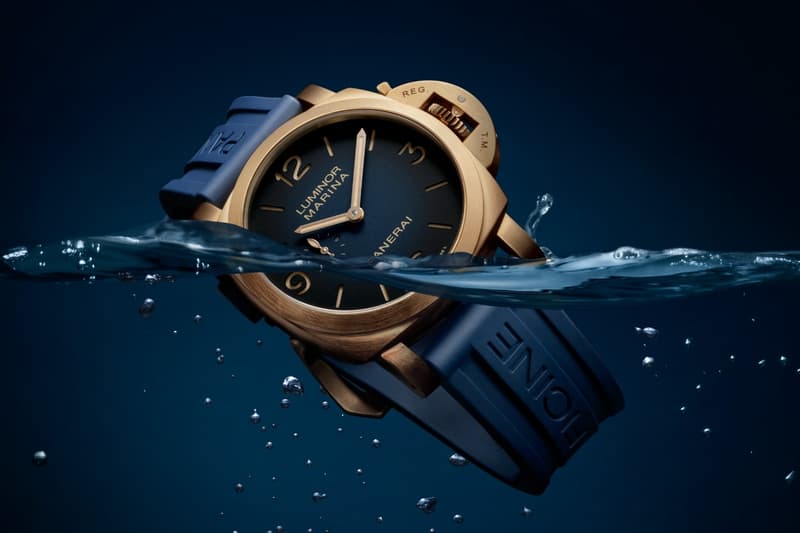 Panerai 推出首枚青铜 Luminor Marina 腕表