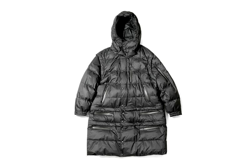 Engineered Garments × NANGA「六模块」可拆羽绒外套,打造无限变化造型