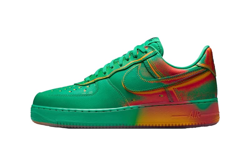 Nike 为 Air Force 1 Low「Stadium Green/Laser Orange」打造热感风新配色鞋款