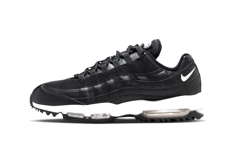 Nike Air Max 95 Golf「Black/White」鞋款官方近赏