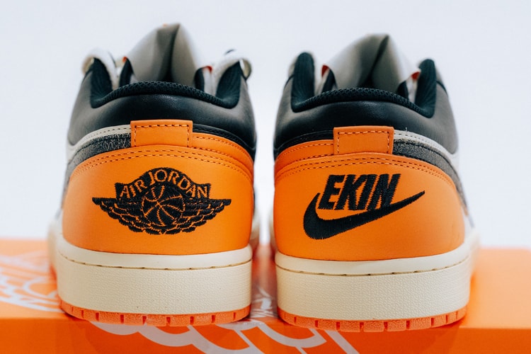 Nike 推出 EKIN 专属 Air Jordan 1 Low「Never Not Working」鞋款