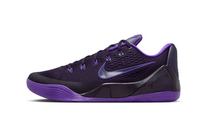 Nike Kobe 9 EM Protro 全新配色「Purple Dynasty」鞋款率先曝光