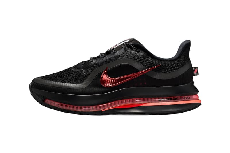 Nike 推出 Pegasus Premium 全新配色「Black/Hot Lava」鞋款