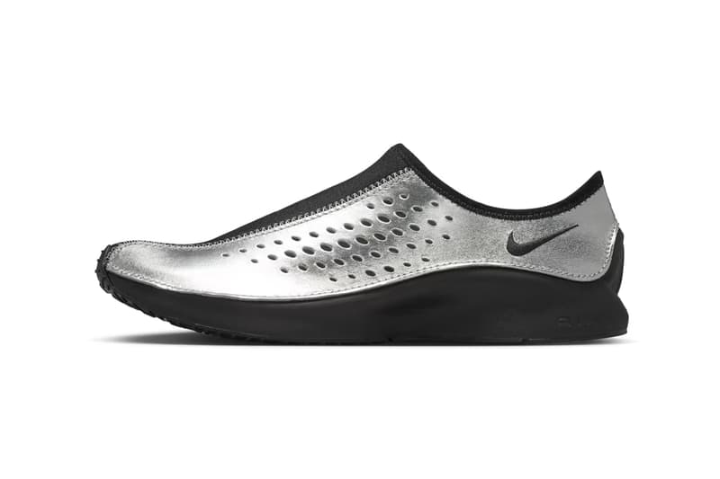 Nike 全新无鞋带 Air Superfly Moc「Metallic Silver」鞋款型格登场