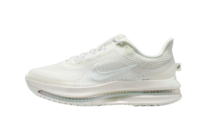 Nike 推出首款近乎「三倍白」Pegasus Premium「Pure Platinum」配色鞋款