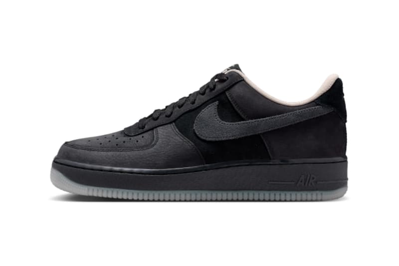 Nike 以顶级物料打造 Air Force 1 Low「Black Fossil」鞋款全新质感升级