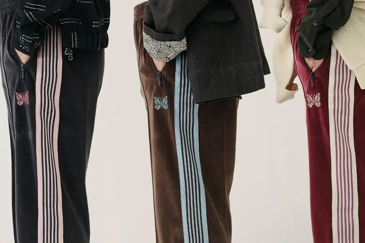 JOURNAL STANDARD × NEEDLES SS26 丝绒 Track Pants：演绎极致都会优雅