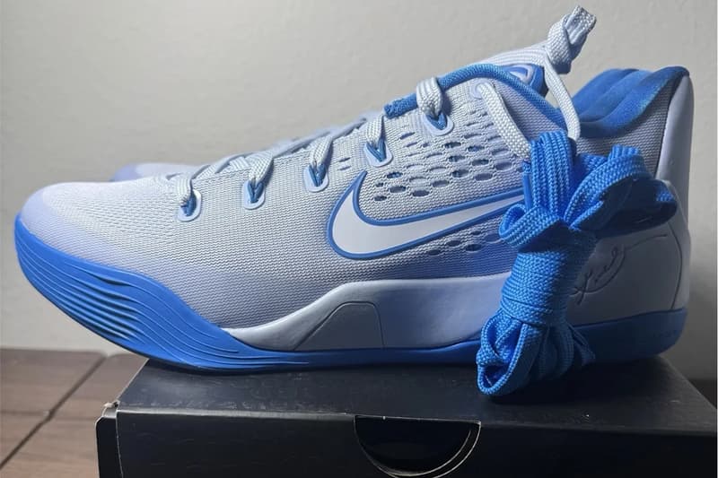 抢先近赏冰感 Nike Kobe 9 EM Protro「Hydrogen Blue」配色鞋款