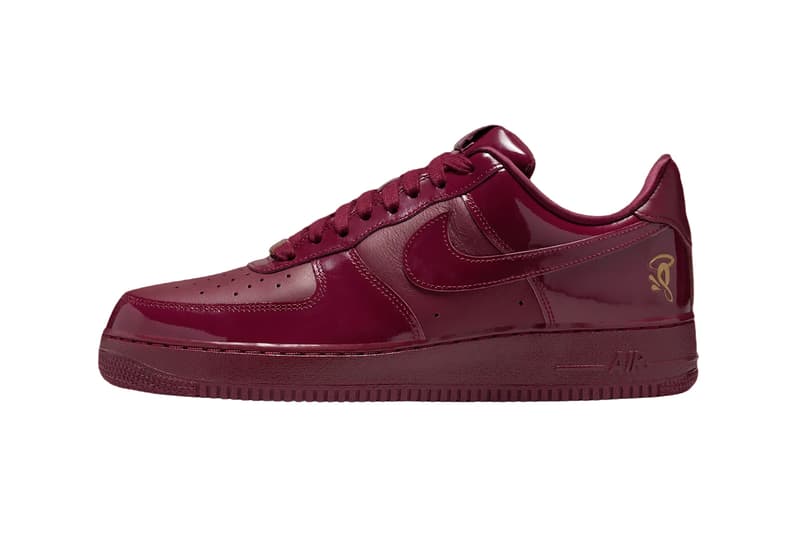 Central Cee × SYNA WORLD × Nike Air Force 1 Low「Dark Beetroot」联名鞋款官方近赏