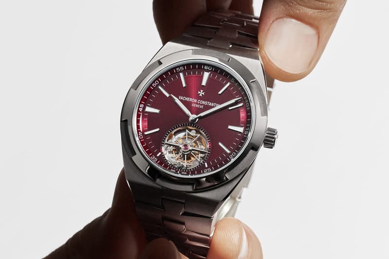 Vacheron Constantin 推出 Overseas Tourbillon「Deep Red」深红面盘腕表