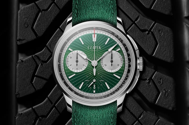 Czapek 发表 Faubourg de Cracovie「Crossroads」Victory Green 计时码表