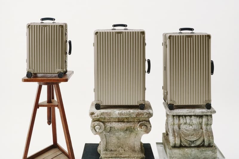 RIMOWA Classic 系列再升级：温润「Titanium」钛金属新色登场