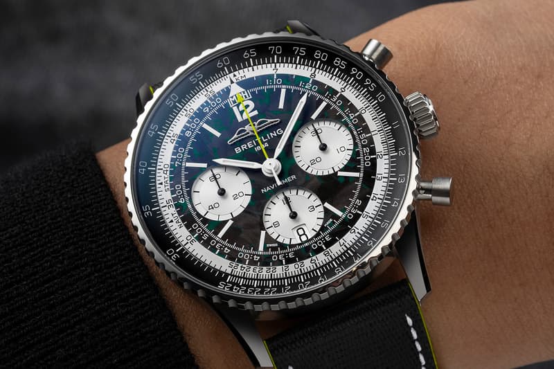 Breitling 推出 Aston Martin Aramco 限量版 Navitimer 计时腕表