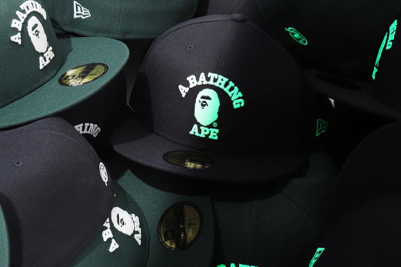 BAPE 携手 New Era 推出夜光 2026 春夏胶囊系列帽款