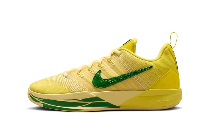 Nike Sabrina 3 推出亮眼配色「Oregon Ducks」鞋款