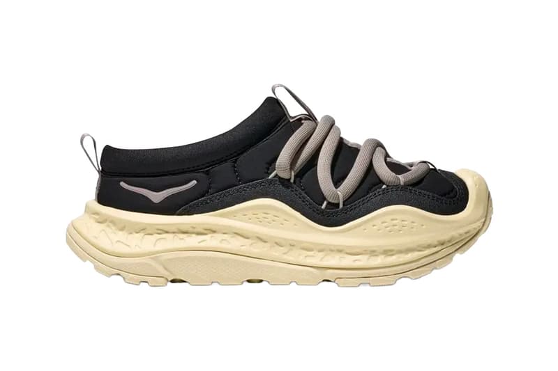 HOKA Ora Primo 推出全新配色「Black/Vintage Yellow」鞋款