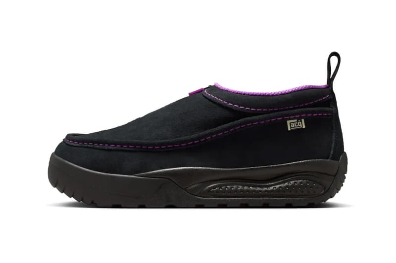 Nike ACG Izy SE 复刻亮相：经典「Black/Vivid Purple」配色鞋款登场