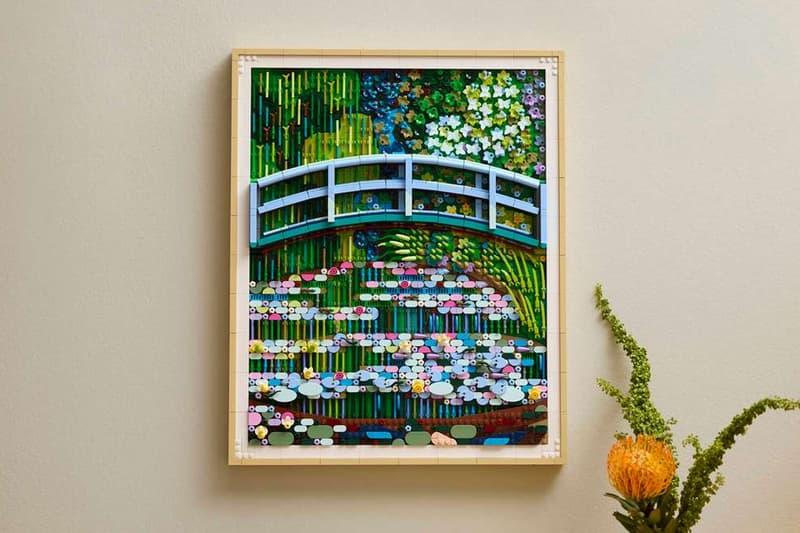 LEGO 联乘 The Met，3,179 粒砌出 Monet《The Water Lily Pond》经典名画