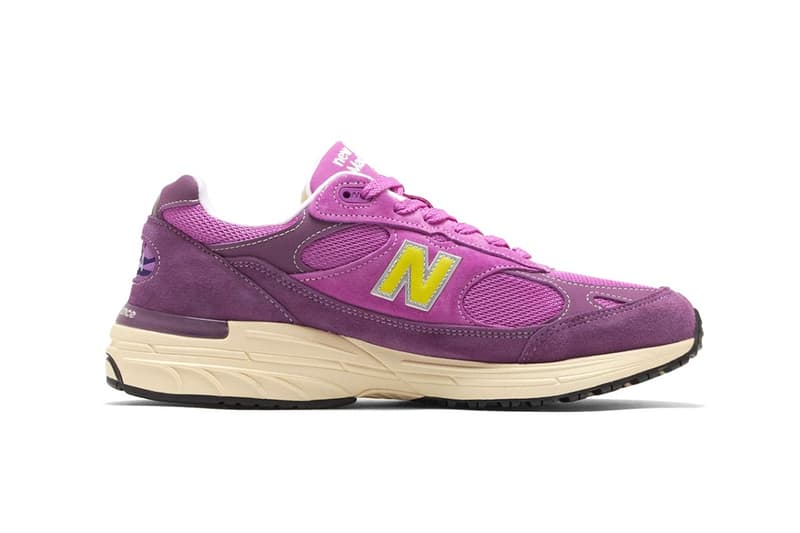 New Balance 发布亮眼 993「Passion Fruit」新色鞋款