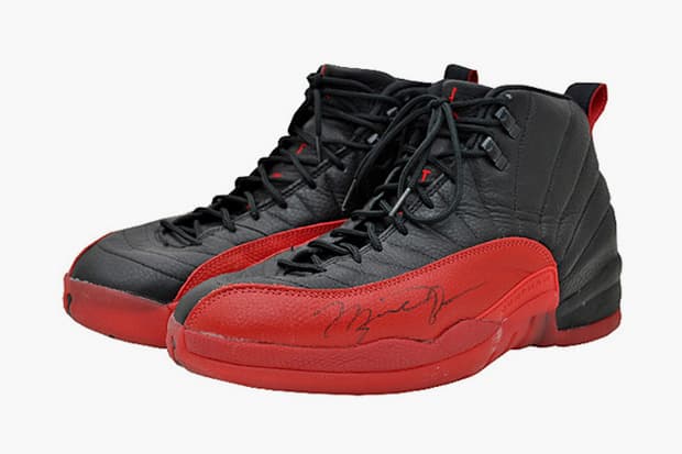 Michael Jordan 签名版 Air Jordan 12「Flu Game」以高价 10 万美元拍卖售出