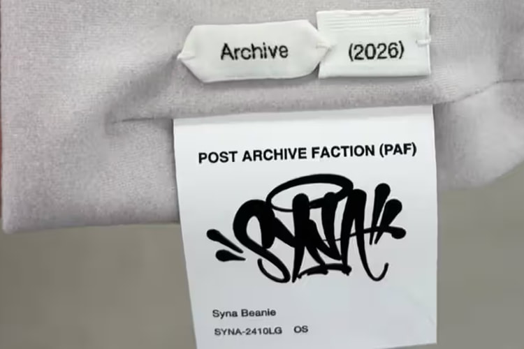 Post Archive Faction 预告联乘 Central Cee 主理 SYNA WORLD 全新企划