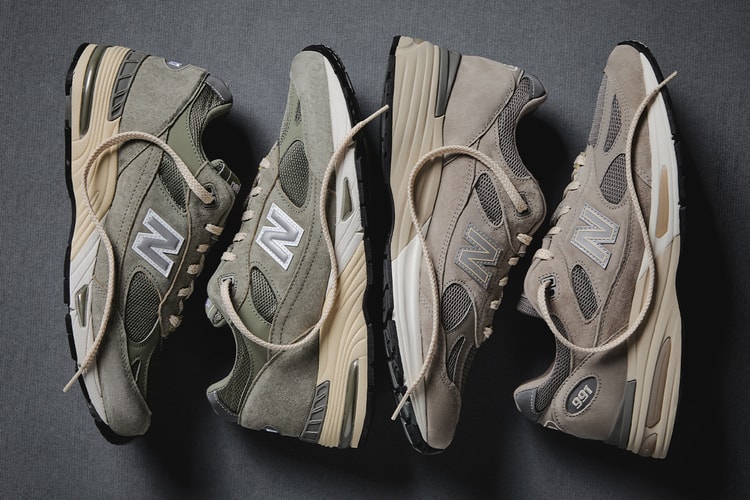 Kith 携手 New Balance 打造全新 Made in UK 991v1、991v2 鞋款