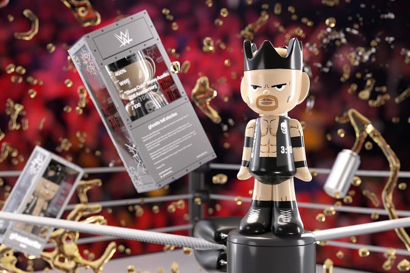 ghostwrite 联乘 WWE 推出极限量「Stone Cold」Steve Austin 收藏公仔