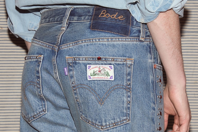 Levi’s × Bode Selvedge「Barrel Racer Jean」灵感源自 50 年代经典档案设计