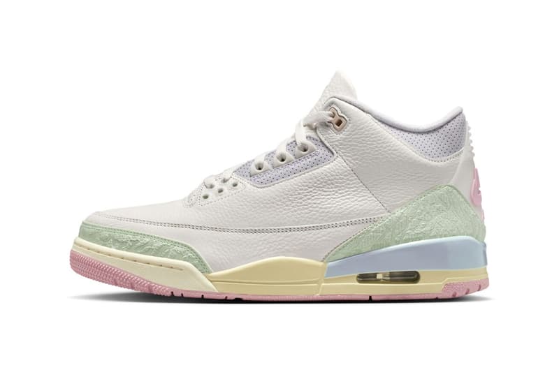 Jordan Brand 迎接春日，推出复活节配色 Air Jordan 3「Spring Is in the Air」鞋款