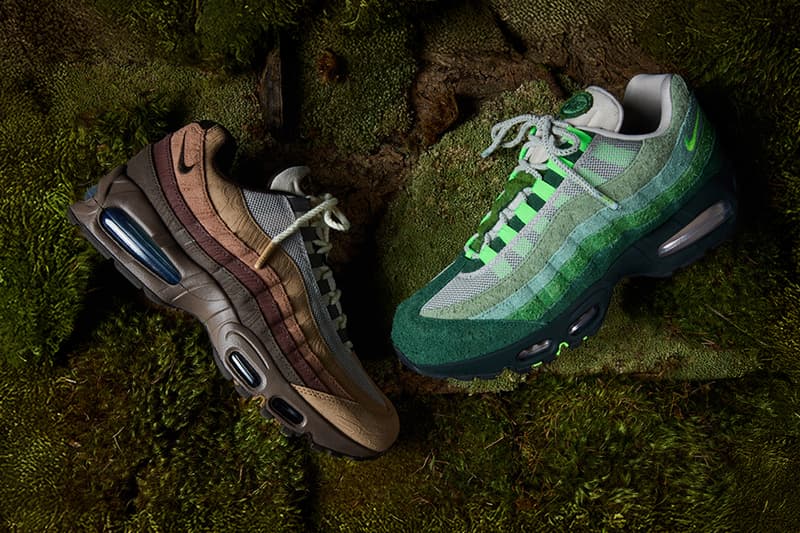 Nike 推出两款自然系 Air Max 95 鞋款，向 University of Oregon 致敬