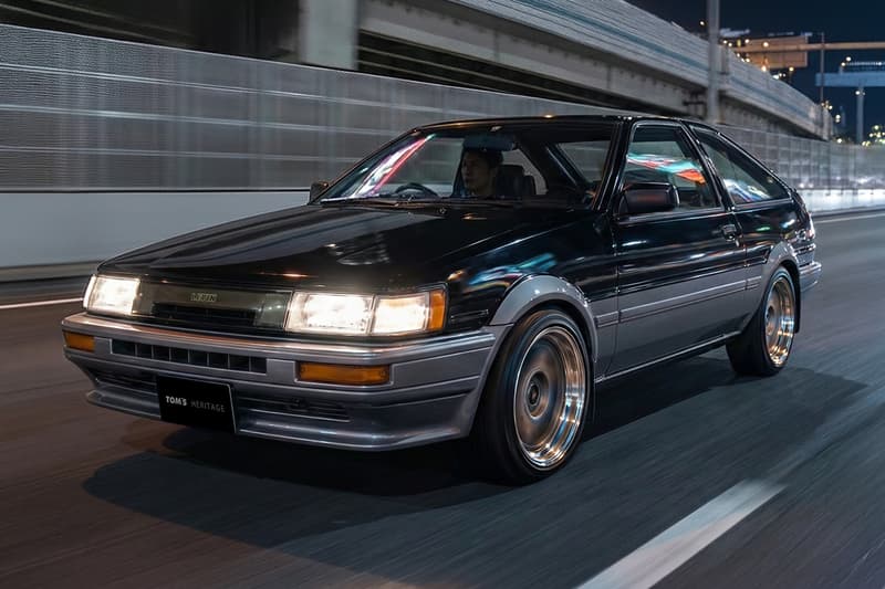 TOM'S Heritage 推出 Toyota Corolla Levin AE86 经典修复计划