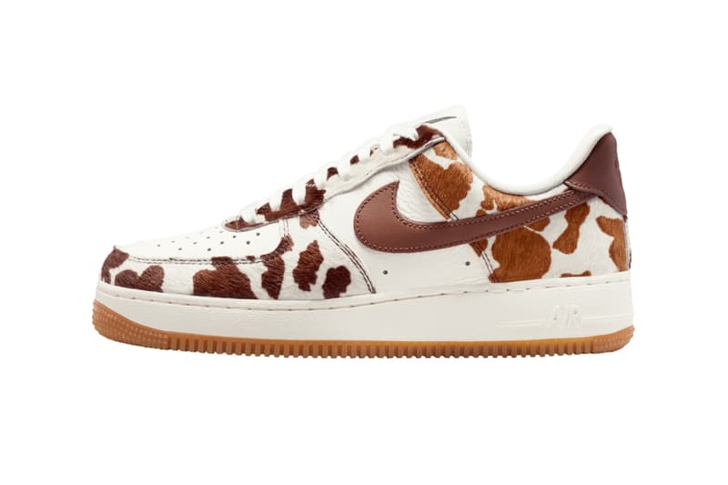 Nike 推出 Air Force 1 Low「Cow Print」配色「Field Brown」鞋款