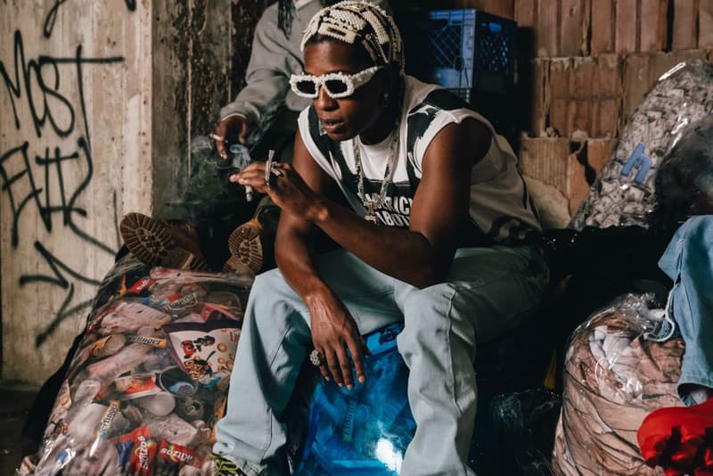 A$AP Rocky HOMMEMADE 全新「TRASH BAG COUCH」沙发亮相