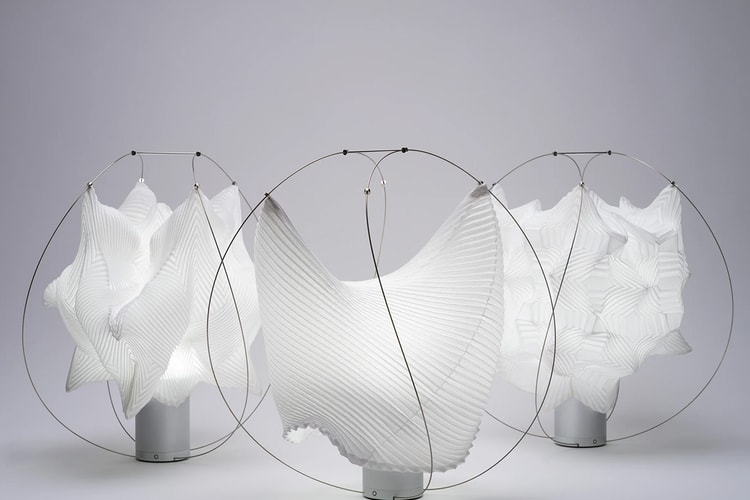 Issey Miyake 将标志性褶皱美学带进家居空间