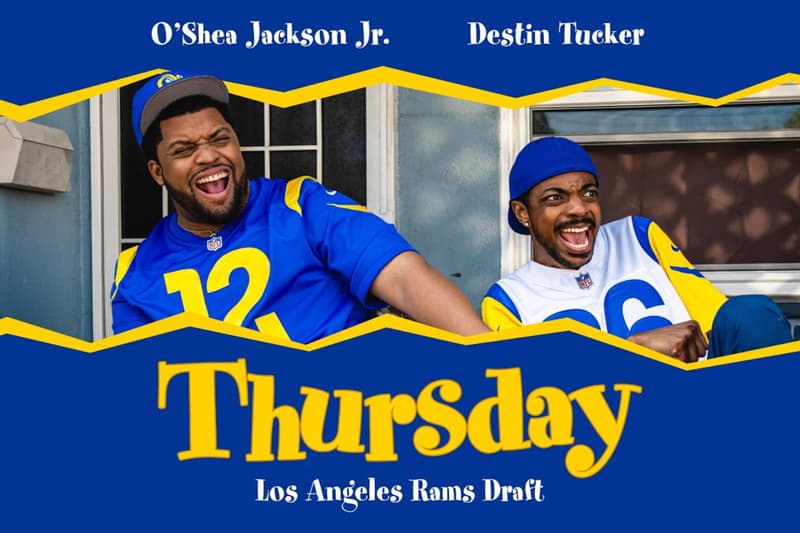 Los Angeles Rams 找来 Ice Cube、Chris Tucker 儿子拍摄 NFL 选秀宣传短片《Thursday》