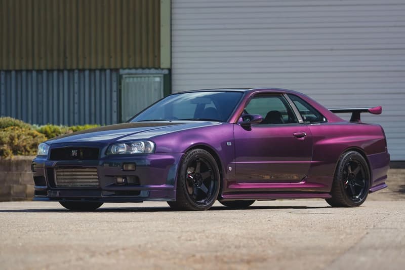 五台 Nissan R34 Skyline GT‑R 罕见神兽即将登陆拍卖场