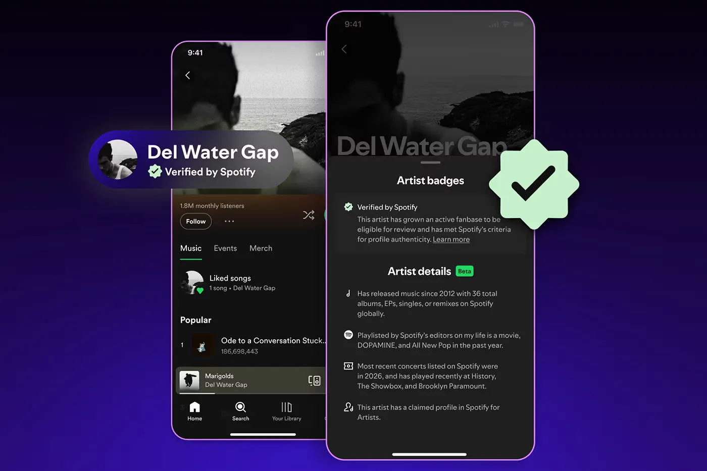 Spotify 推出全新认证徽章，正面狙击 AI 音乐