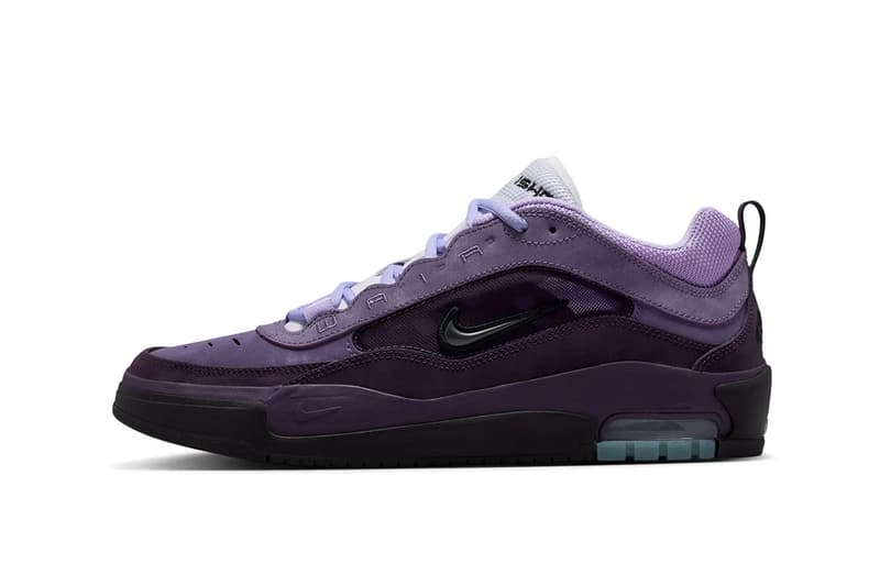 Nike SB 以三重紫色渲染 Air Max Ishod「Grand Purple」配色鞋款