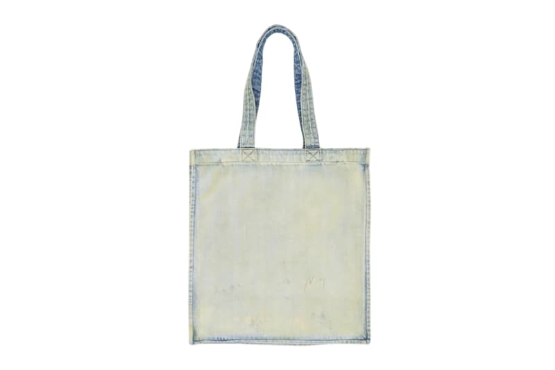 Harmonia × YOKE × ANCELLM「Aging Denim Tote Bag」做旧丹宁托特包