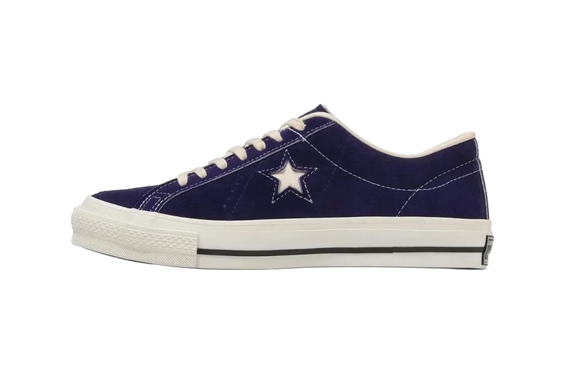 Converse ONE STAR J 经典回归「Purple」配色鞋款