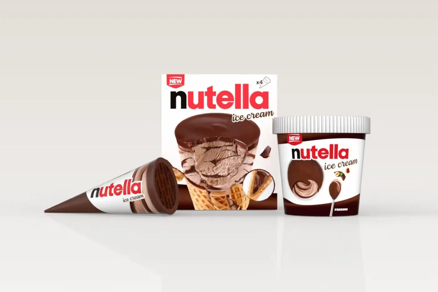 Nutella Ice Cream 现已登陆全美各地冰柜，首度正式进军冰冻甜点领域